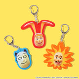 Popee the Performer Face Keychain