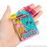 Popee the Performer Action Figure-Style Keychain