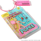 Popee the Performer Action Figure-Style Keychain