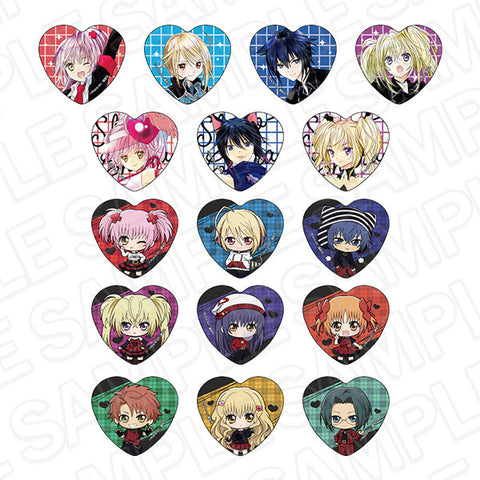 Shugo Chara! Heart-Shaped Can Badge Blind Bag