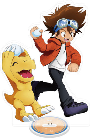 Digimon Acrylic Stand - Taichi Yagami & Agumon