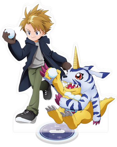 Digimon Acrylic Stand - Yamato Ishida & Gabumon
