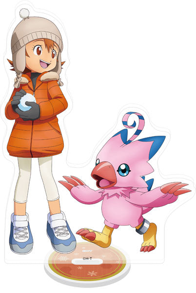 Digimon Acrylic Stand - Sora Takenouchi & Piyomon