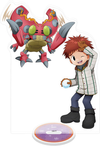 Digimon Acrylic Stand - Koushiro Izumi & Tentomon