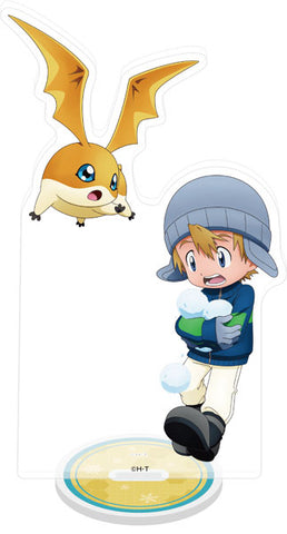 Digimon Acrylic Stand - Takeru Takaishi & Patamon