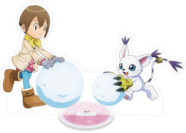 Digimon Acrylic Stand - Hikari Yagami & Tailmon