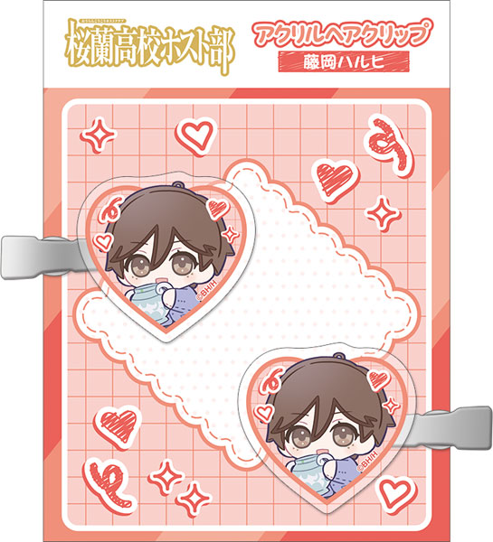 Ouran High School Host Club Acrylic Hair Clip - Haruhi Fujioka