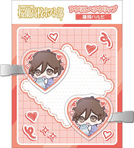 Ouran High School Host Club Acrylic Hair Clip - Haruhi Fujioka
