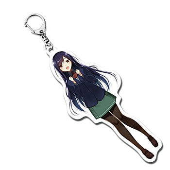 Accel World Kuroyukihime Original Costume Acrylic Key Chain NewDays x Dengeki Bunko 25th Anniversary