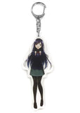 Accel World Kuroyukihime Original Costume Acrylic Key Chain NewDays x Dengeki Bunko 25th Anniversary