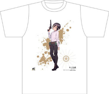 Kino's Journey the Beautiful World T-shirt L size NewDays x Dengeki Bunko 25th Anniversary