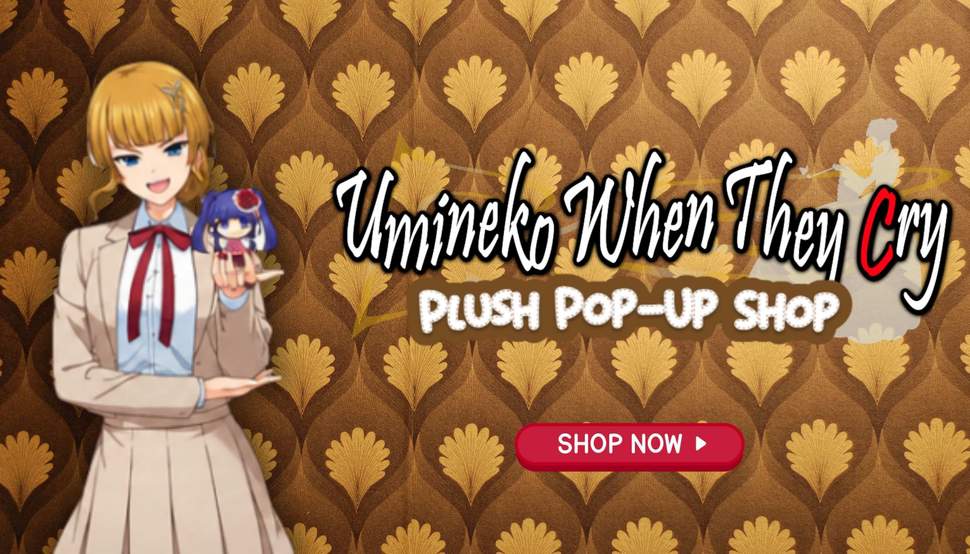 Umineko Plush Pop up Shop